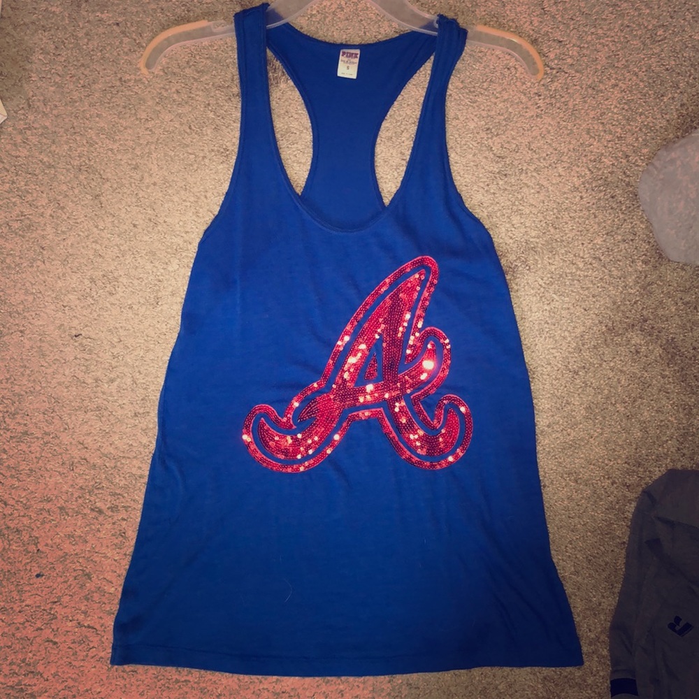 PINK Atlanta Braves tank top